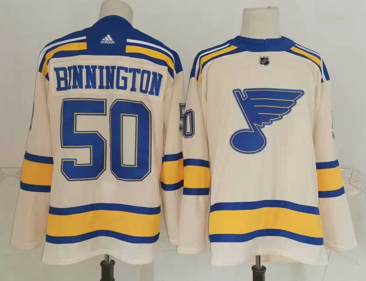 Blues 50 Jordan Binnington Cream 2022 Winter Classic Adidas Jersey,We sell and wholesale Blues 50 Jordan Binnington Cream 2022 Winter Classic Adidas Jersey on line form chian!